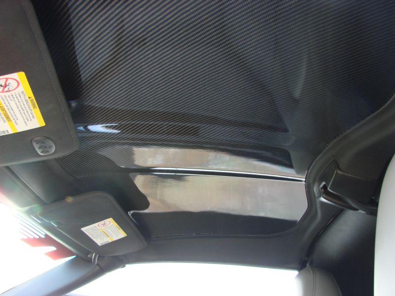 C6 Corvette Carbon Fiber Roof Top Inner Headliner